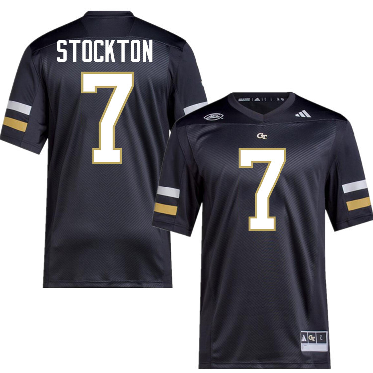 Bailey Stockton Georgia Tech Jerseys,Georgia Tech Yellow Jackets College Football Uniforms-Black